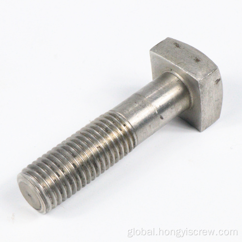 China High Strength12.9 square head t type bolts Manufactory